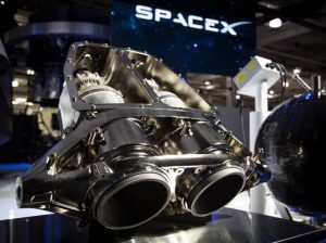 Space X dragon jetpack 3D printed