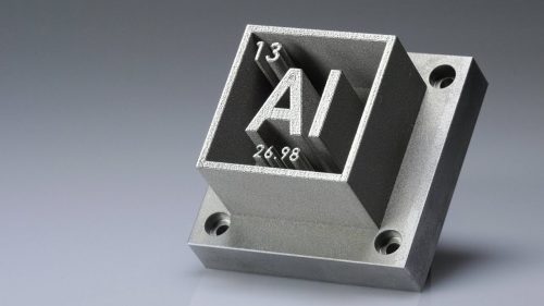 3D printed aluminum